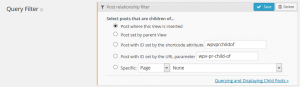 Filter by post relationship