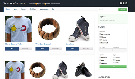 E-commerce site