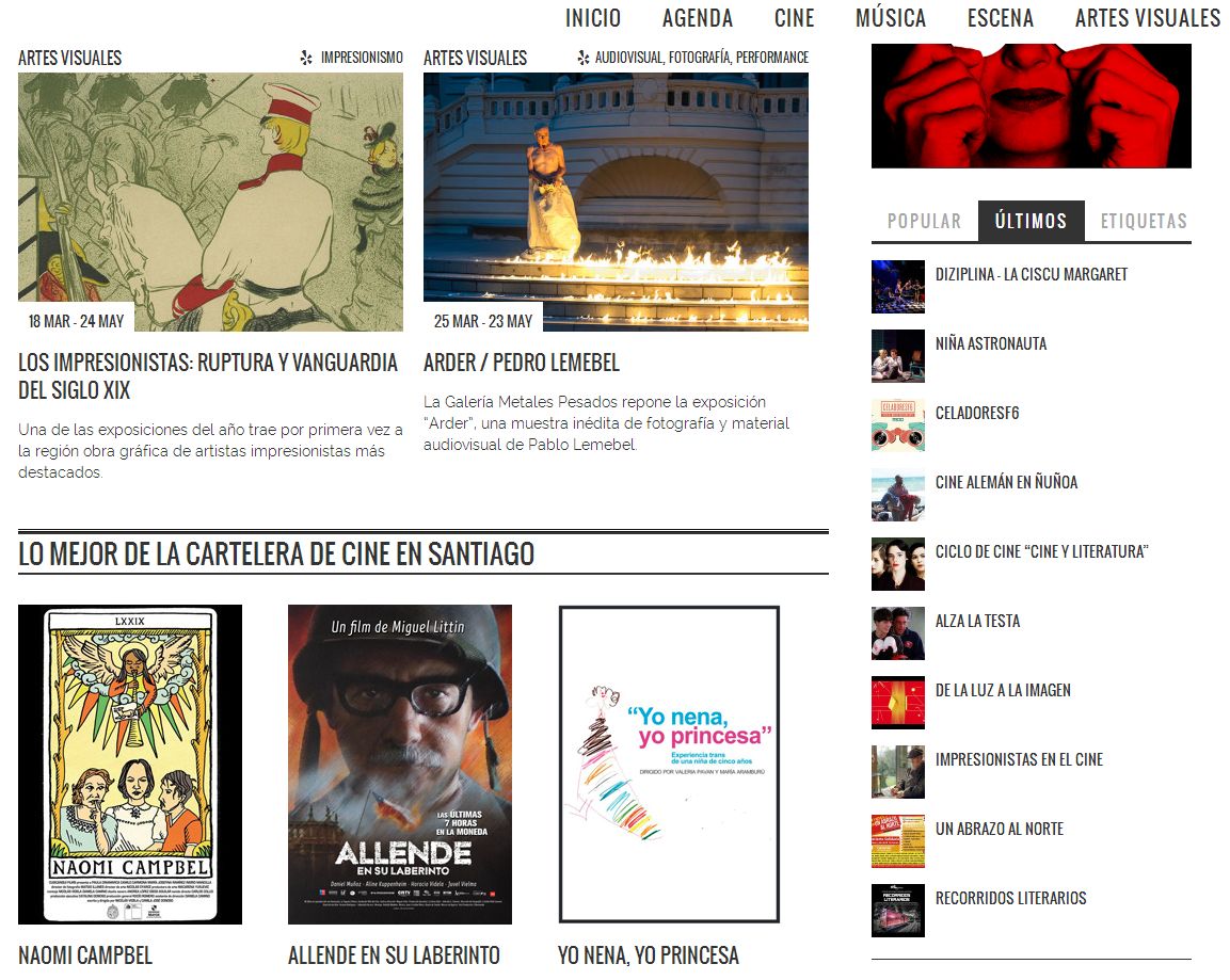 Events Displayed In Slider On Home Page In WordPress Events Displayed In Slider On Home Page In WordPress